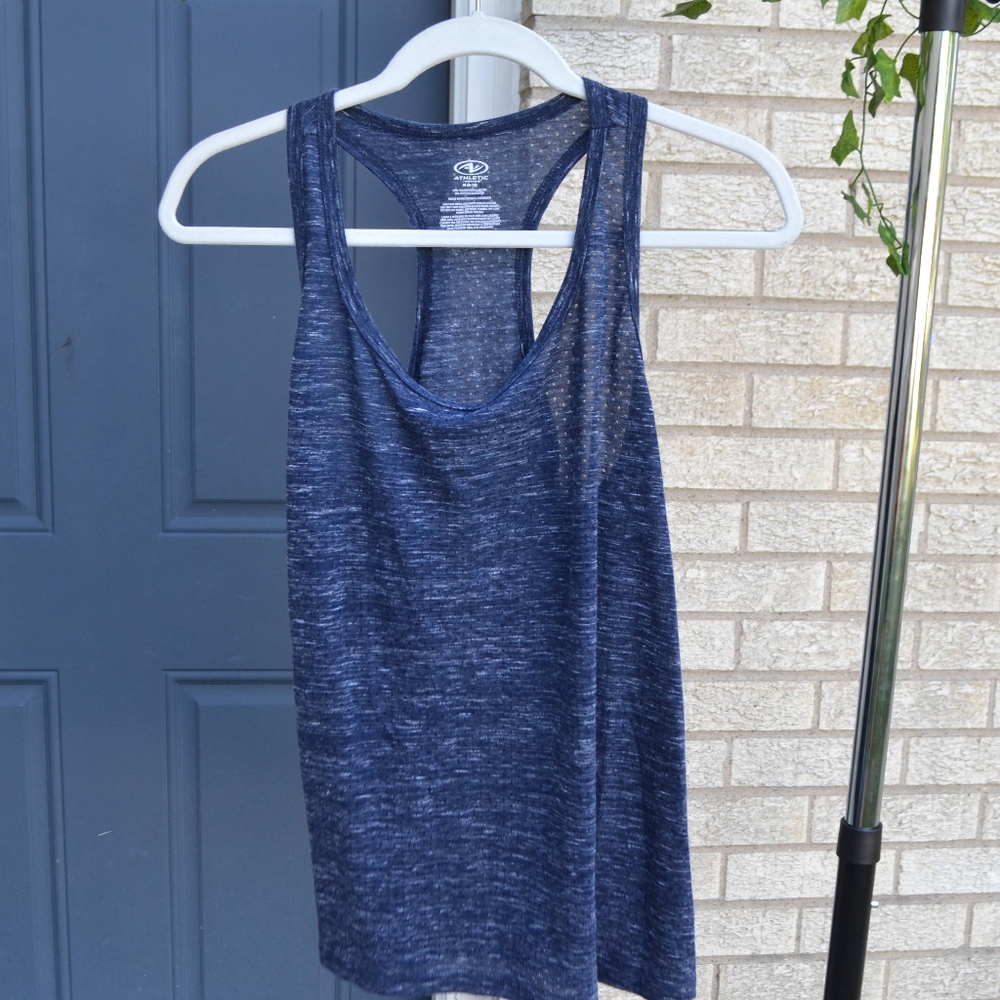 Navy Blue Athletic Tank
